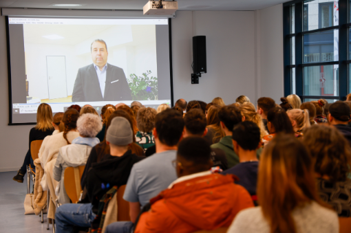 Digitales Grußwort von Dr. Magnus Jung (Gesundheitsministerium Saarland)